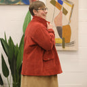 Veste Véga - velours côtelé kaki - Quintessence