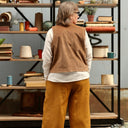 Veston Jean - Velours côtelé camel - Quintessence