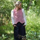 Veston Jean - Velours côtelé rose boisé - Quintessence