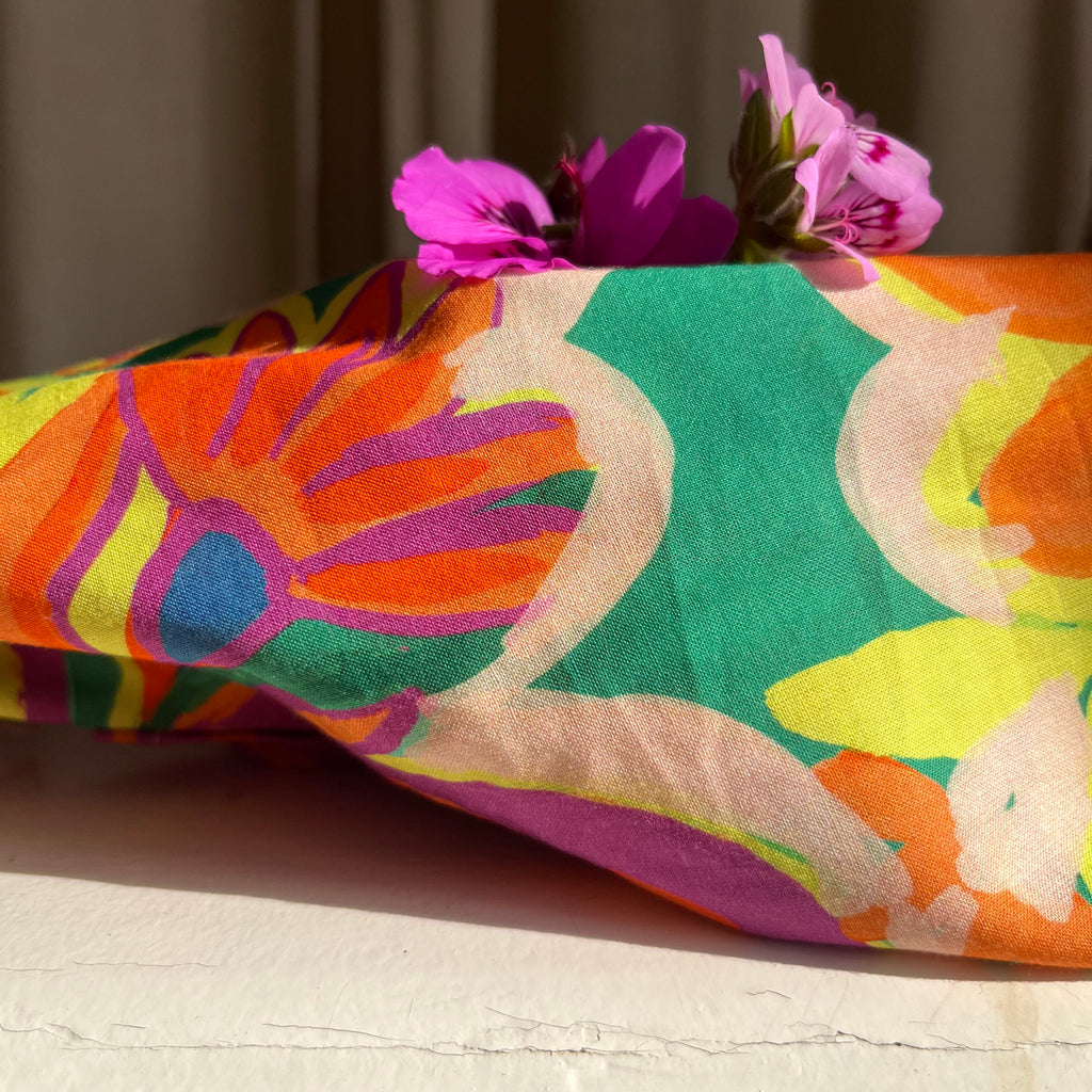 Blouse Maëlis - voile de coton fleurs de Grenade