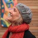 Beret Côme - lainage prince de galles - Quintessence