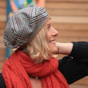 Beret Côme - lainage prince de galles - Quintessence