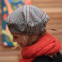 Beret Côme - lainage prince de galles - Quintessence