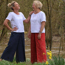 Blouse Eulalie - coton tressé corail - Quintessence