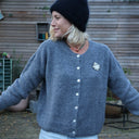 Broche Coeur argenté - Quintessence