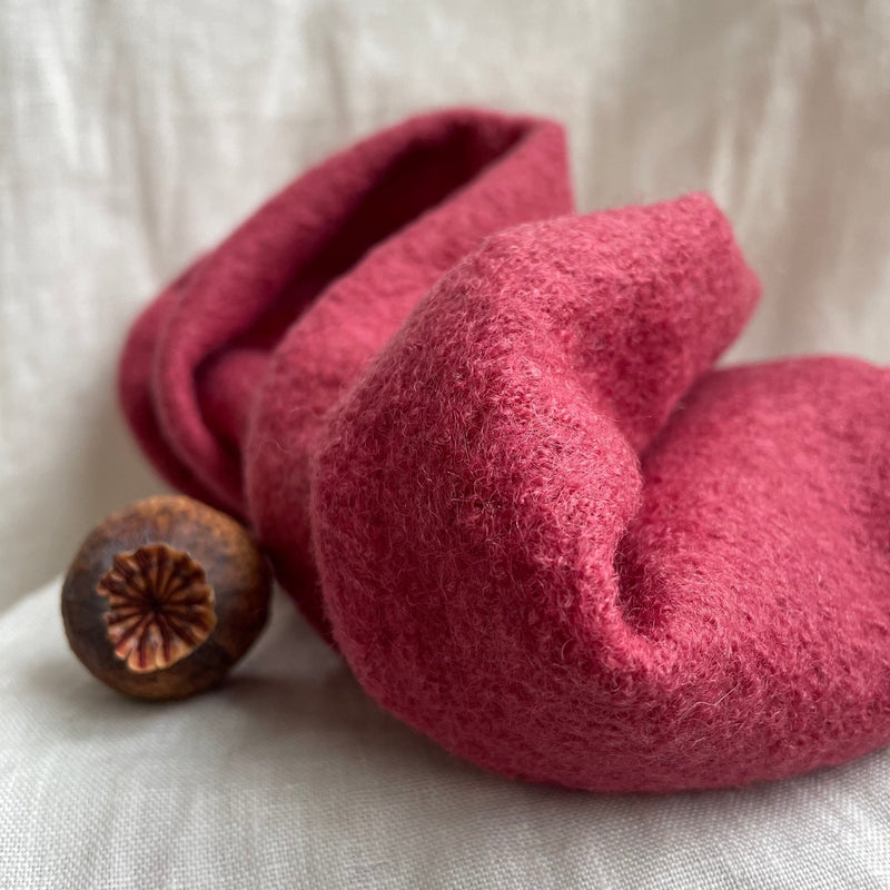 Chapeau Charlie - laine bouillie rose - Quintessence