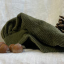 Chapeau Charlie - velours côtelé kaki - Quintessence