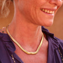 Collier "Compassion" doré - Quintessence