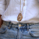 Collier Harmonie jaspe paysage - Quintessence