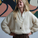 Collier Pétale agathe noire - Quintessence