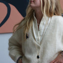 Collier Pétale agathe noire - Quintessence