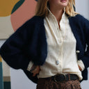 Collier Pétale howlite blanche - Quintessence