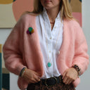 Collier Pétale turquoise - Quintessence