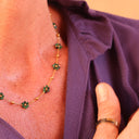 Collier "Tendresse" Aventurine verte - Quintessence