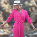 Combinaison Erika viscose fushia - Quintessence