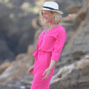 Combinaison Erika viscose fushia - Quintessence