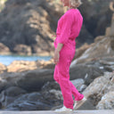 Combinaison Erika viscose fushia - Quintessence