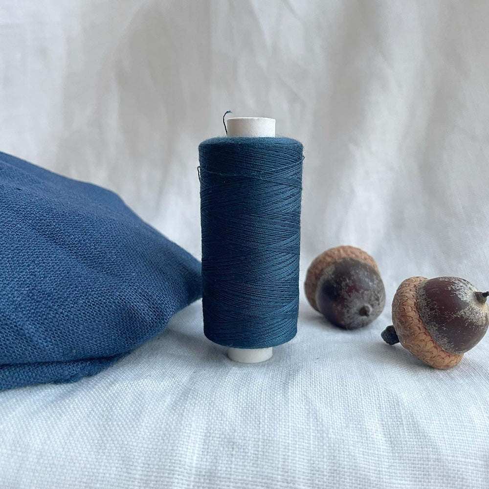 1 Mètre De Tissu Soierie Bleu - Fabriqué En France - Neuf Sans étiquette