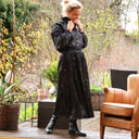 Jupe Amalia sequins noirs - Quintessence