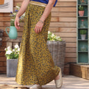 Jupe Rachelle coton fleurs de Juvigné - Quintessence