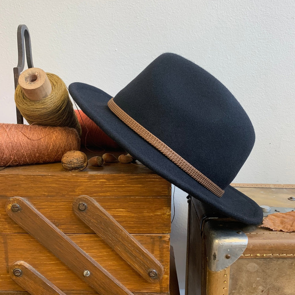 Le chapeau Edouard - noir - Quintessence
