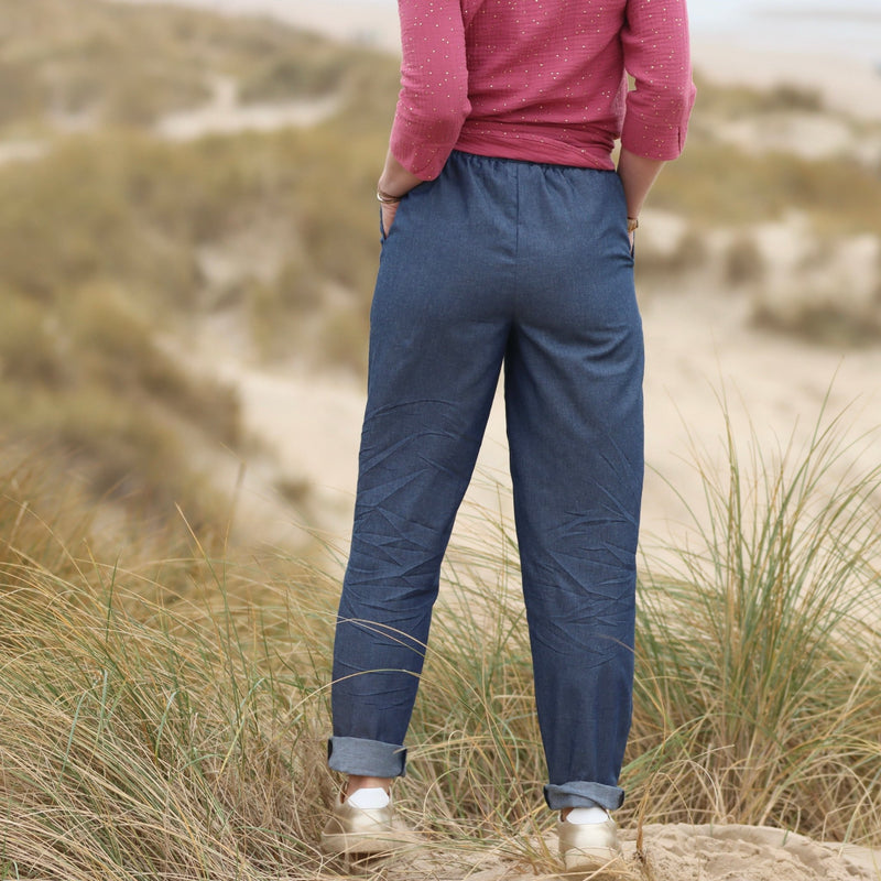 Pantalon Eliot - jean bleu foncé - Quintessence