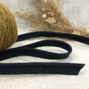 Passepoils noir - au mètre - Quintessence