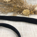 Passepoils noir - au mètre - Quintessence