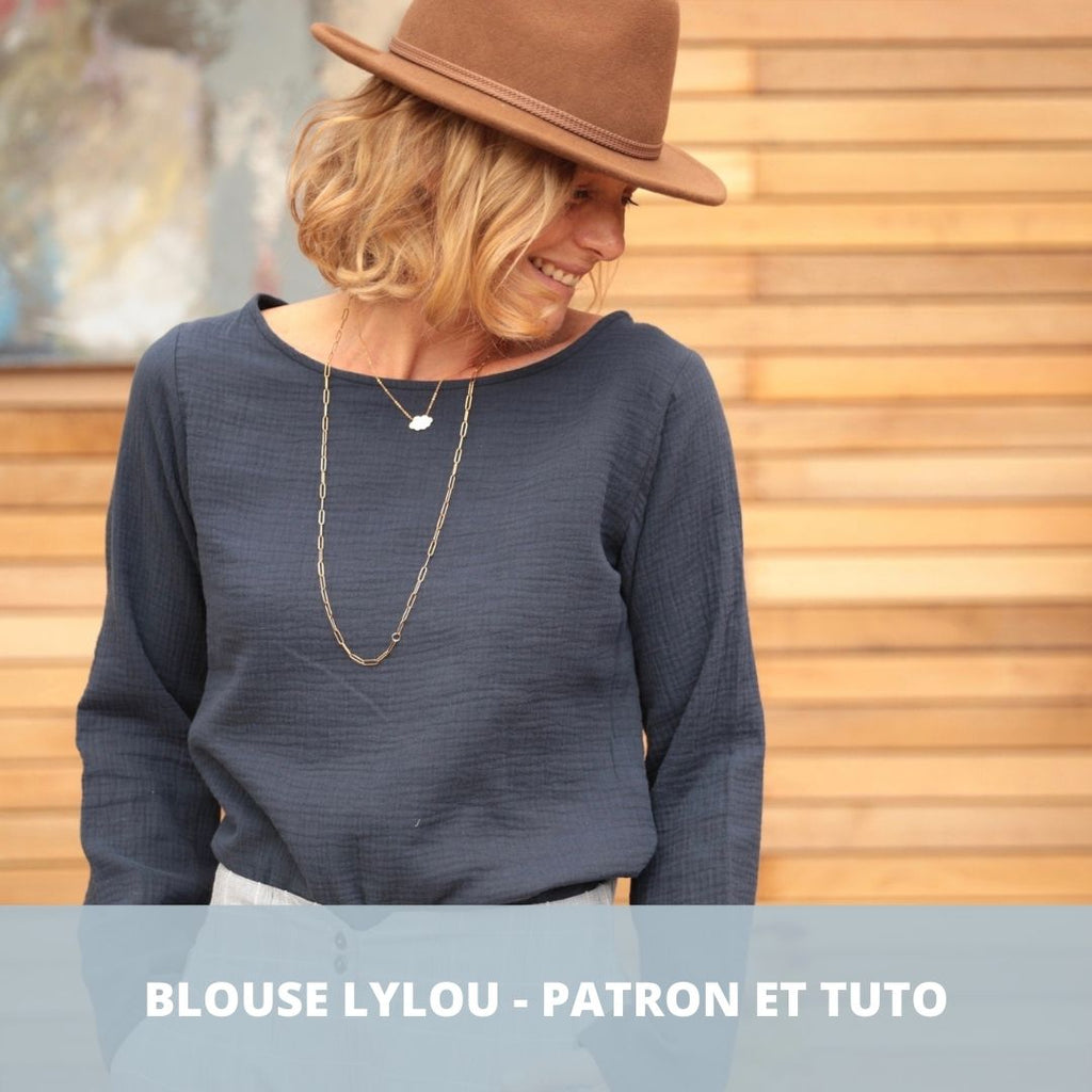 Patron de la blouse Lylou - version PDF - Quintessence