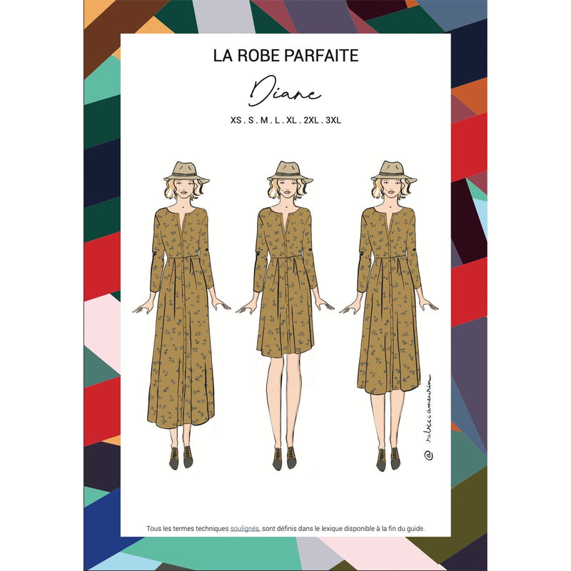 Patron de la robe Diane - version PDF - Quintessence
