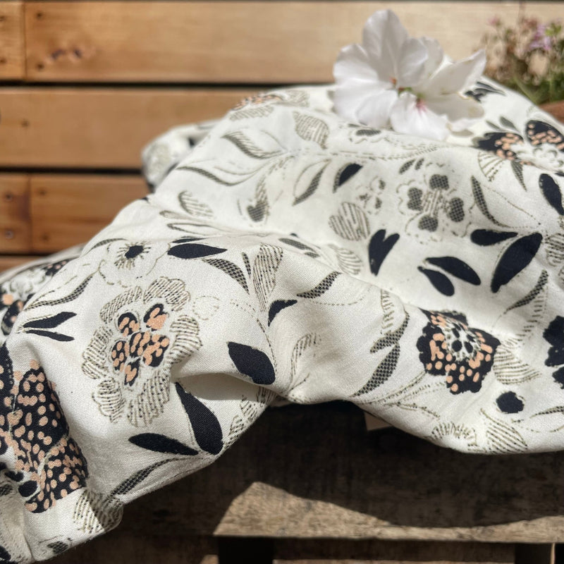 Robe Betty coton fleurs de Sardaigne - Quintessence