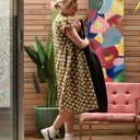 Robe Léna - coton fleurs royales - Quintessence