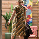 Robe Léna - coton fleurs royales - Quintessence