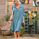 Robe Lucette vicose bleu navy - Quintessence