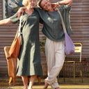 Robe Manelle - popeline de coton "constellations" - Quintessence