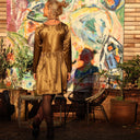 Robe Mia courte - viscose mordorée - Quintessence