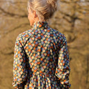 Robe Pomme - longueur midi - coton - jardin d'antan - Quintessence