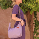 Sac Maud lin parme - Quintessence