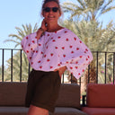 Short Laurie - nid d'abeille kaki - Quintessence