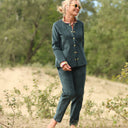 Veste Annie - Velours côtelé canard - Quintessence