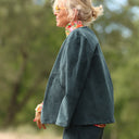 Veste Annie - Velours côtelé canard - Quintessence