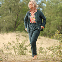 Veste Annie - Velours côtelé canard - Quintessence